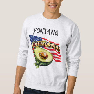 Californische heren sweatshirt