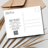 Californische huwelijksreis Bestemming Trouwdatum  Briefkaart