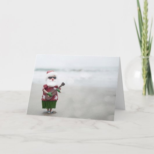 Californische Kerstmis Feestdagen Kaart (Voorkant)