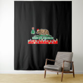 Californische Kerstmis Wandkleed (In situ)