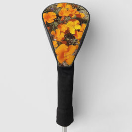 Californische klaprozen golfheadcover