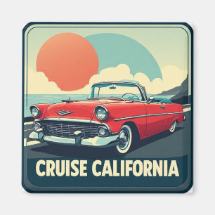 Californische klassieke autorit magneet