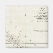 Californische kleurige kaart magneet (Voorkant)