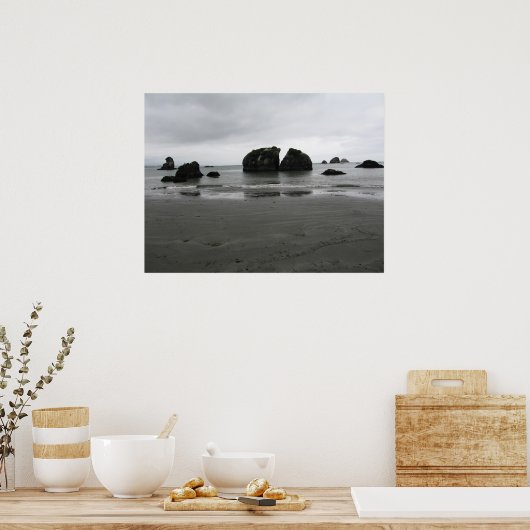 Californische kust 1 poster (Keuken)