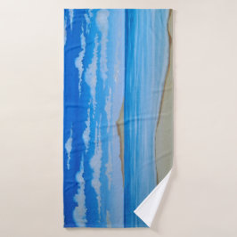 Californische kust badhanddoek