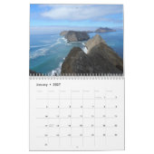 Californische kust kalender (Jan 2027)