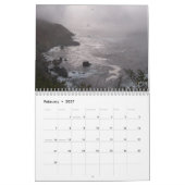 Californische kust kalender (Feb 2027)