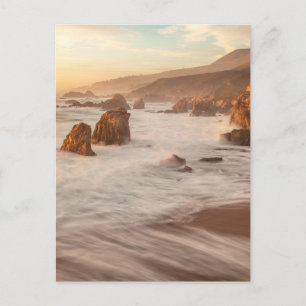 Californische kust landschap zicht briefkaart