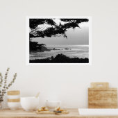 Californische kust poster (Keuken)