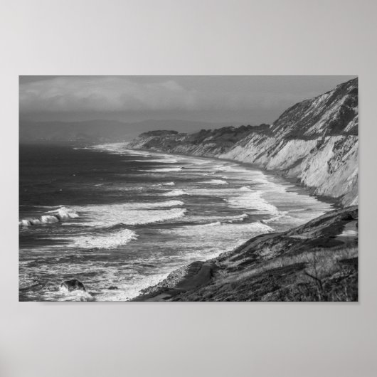 Californische kust poster (Voorkant)