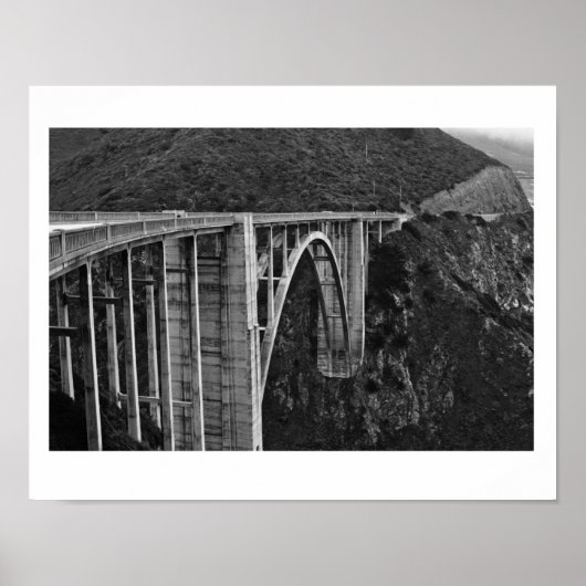 Californische kust poster (Voorkant)
