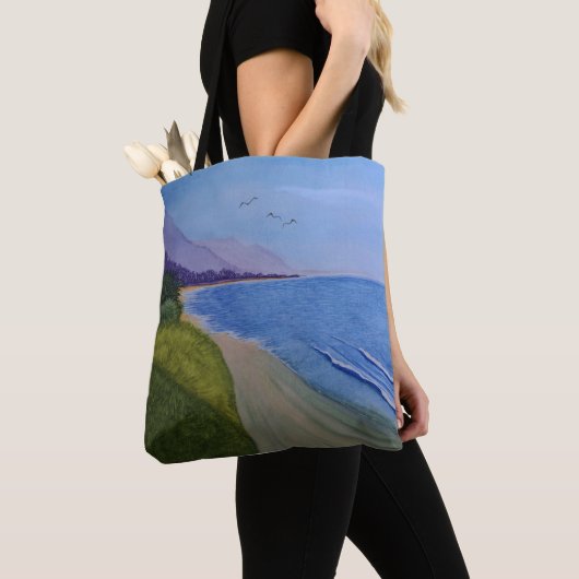 Californische kust tote bag (Dichtbij)