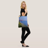 Californische kust tote bag (Op model)