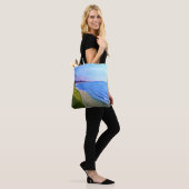 Californische kust tote bag (Op model)