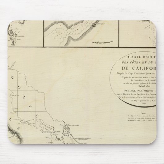 Californische kusten muismat (Voorkant)