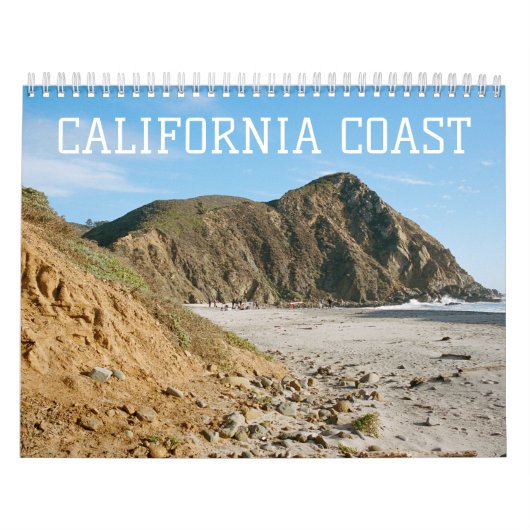 Californische kustkalender | Big Sur | Karmel | SF Kalender (Hoes)