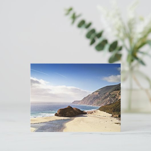 Californische kustlijn, mooie landschapsfoto briefkaart (Staand voorkant)