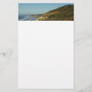 Californische Kustlijn Schitterend Reislandschap Briefpapier