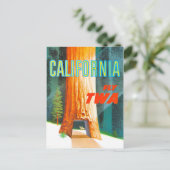  Californische kustmammoetreizen Briefkaart (Staand voorkant)