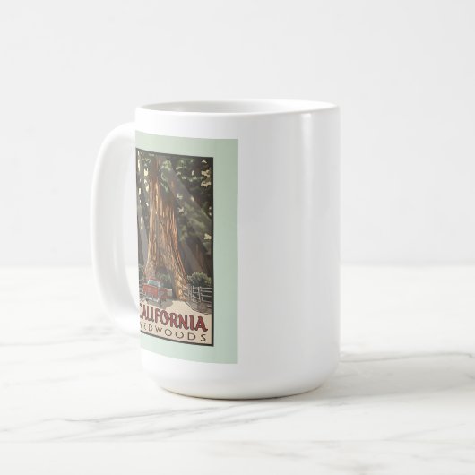 Californische kustmammoetreizen Koffiemok (Voorkant links)