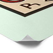  Californische kustmammoetreizen Poster (Hoek)