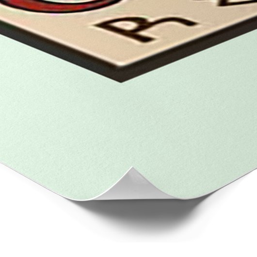  Californische kustmammoetreizen Poster (Hoek)