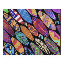 Californische kustsurfplanken puzzel