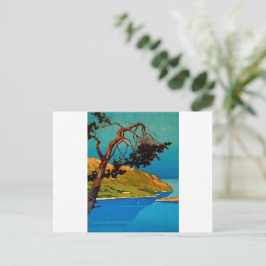  Californische kustvaart Briefkaart (Staand voorkant)