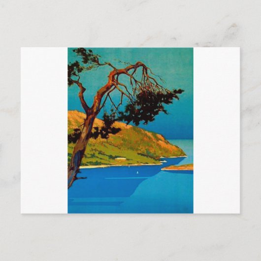  Californische kustvaart Briefkaart (Voorkant)