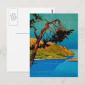  Californische kustvaart Briefkaart (Voorkant / Achterkant)
