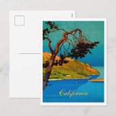  Californische kustvaart Feestdagenkaart (Voorkant / Achterkant)