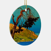 Californische kustvaart Keramisch Ornament (Rechts)