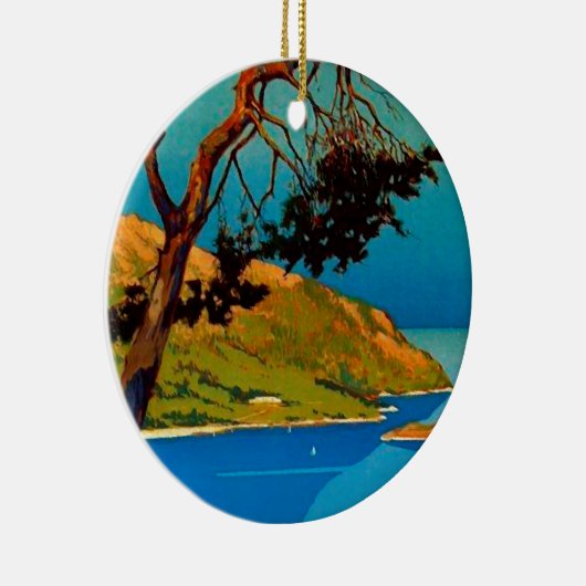  Californische kustvaart Keramisch Ornament (Rechts)