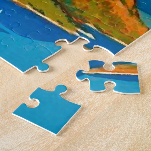  Californische kustvaart Legpuzzel (Zijkant)