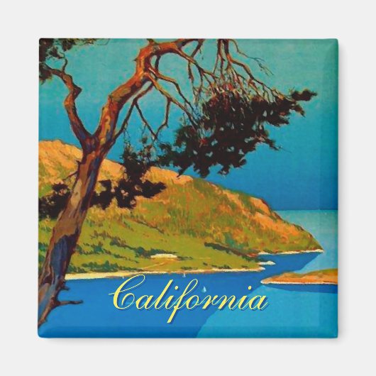 Californische kustvaart Magneet (Voorkant)