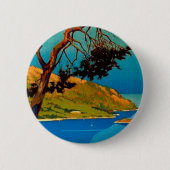 Californische kustvaart Ronde Button 5,7 Cm (Voorkant)