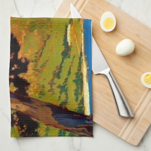  Californische kustvaart Theedoek (Quarter Fold)