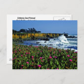 Californische kustwateren Briefkaart (Voorkant / Achterkant)
