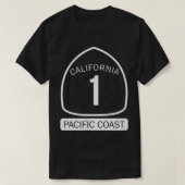 Californische kustweg 1 t-shirt (Design voorkant)