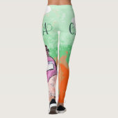 Californische Leggings voor reisposters (Achterkant)