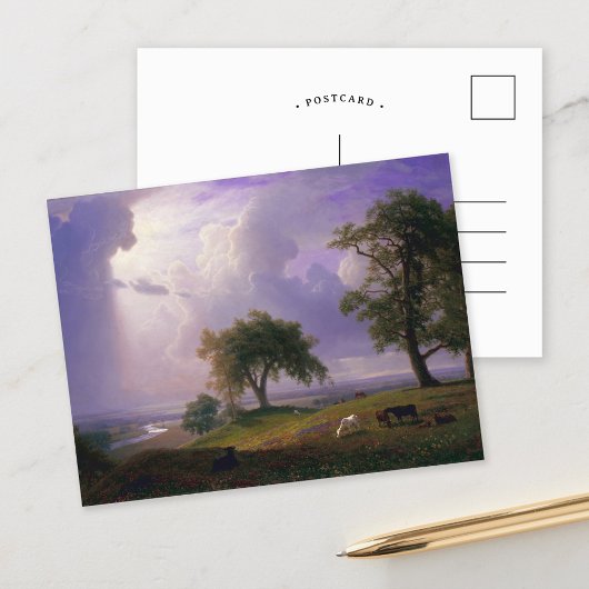 Californische lente | Albert Bierstadt Briefkaart
