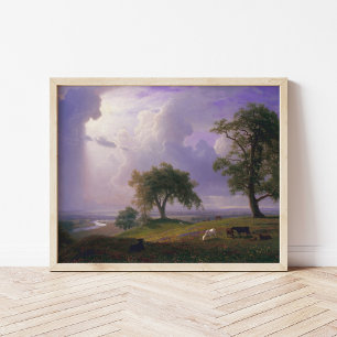 Californische lente   Albert Bierstadt Poster