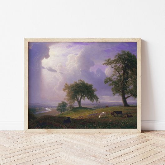 Californische lente | Albert Bierstadt Poster