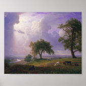 Californische lente | Albert Bierstadt Poster (Voorkant)
