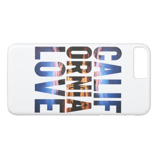 Californische liefde Case-Mate iPhone case (Achterkant (Horizontaal))