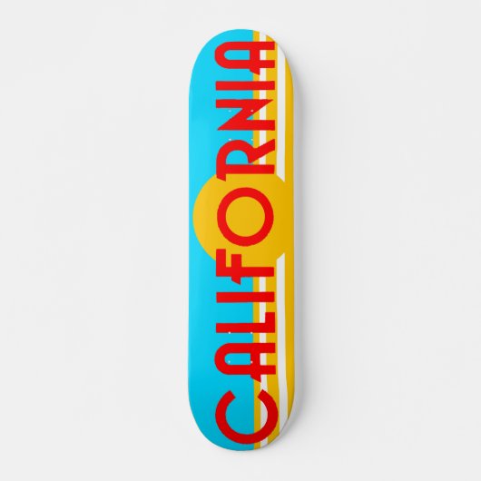  Californische Logo Schaats Deck Skateboard (Voorkant)