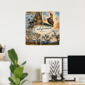Californische Momenten Poster (Thuiskantoor)