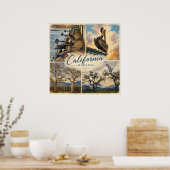 Californische Momenten Poster (Keuken)
