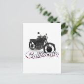 Californische Motorfiets Briefkaart (Staand voorkant)