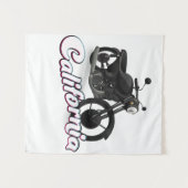 Californische motorfiets wandkleed (Voorkant (horizontaal))